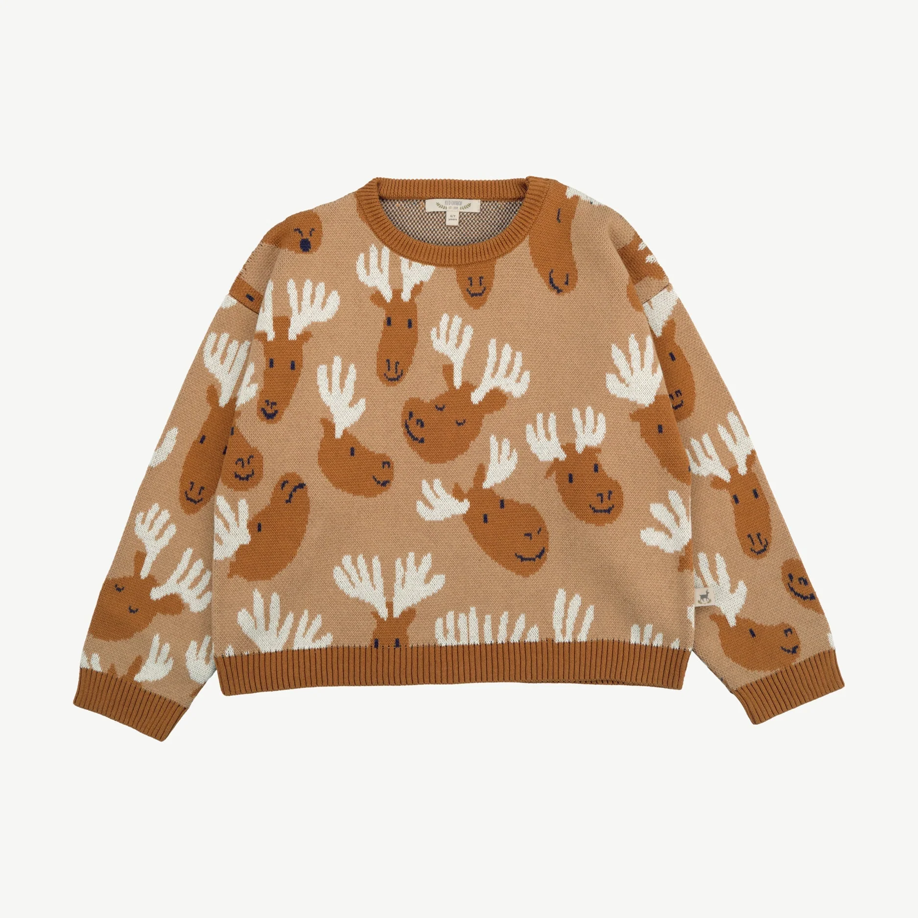 Suéter Tejido - Alces Beige