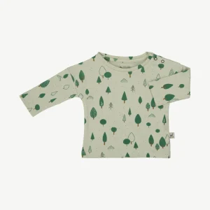 Polo Manga Larga - Pinos Menta Crema