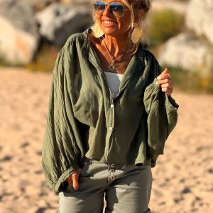 BLUSA CORTA KATE MULTICOLOR