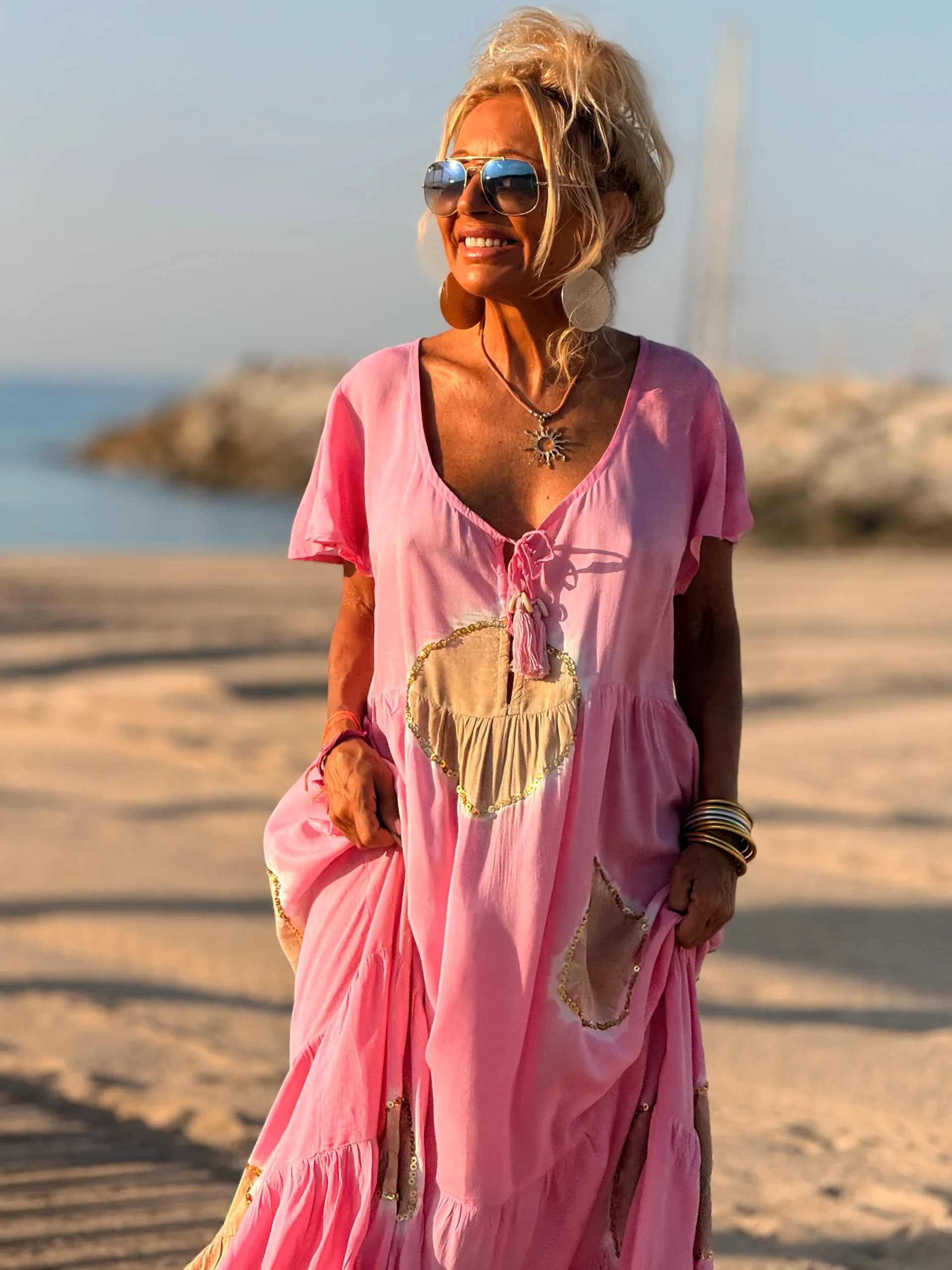 VESTIDO TYE&DYE MULTICOLOR