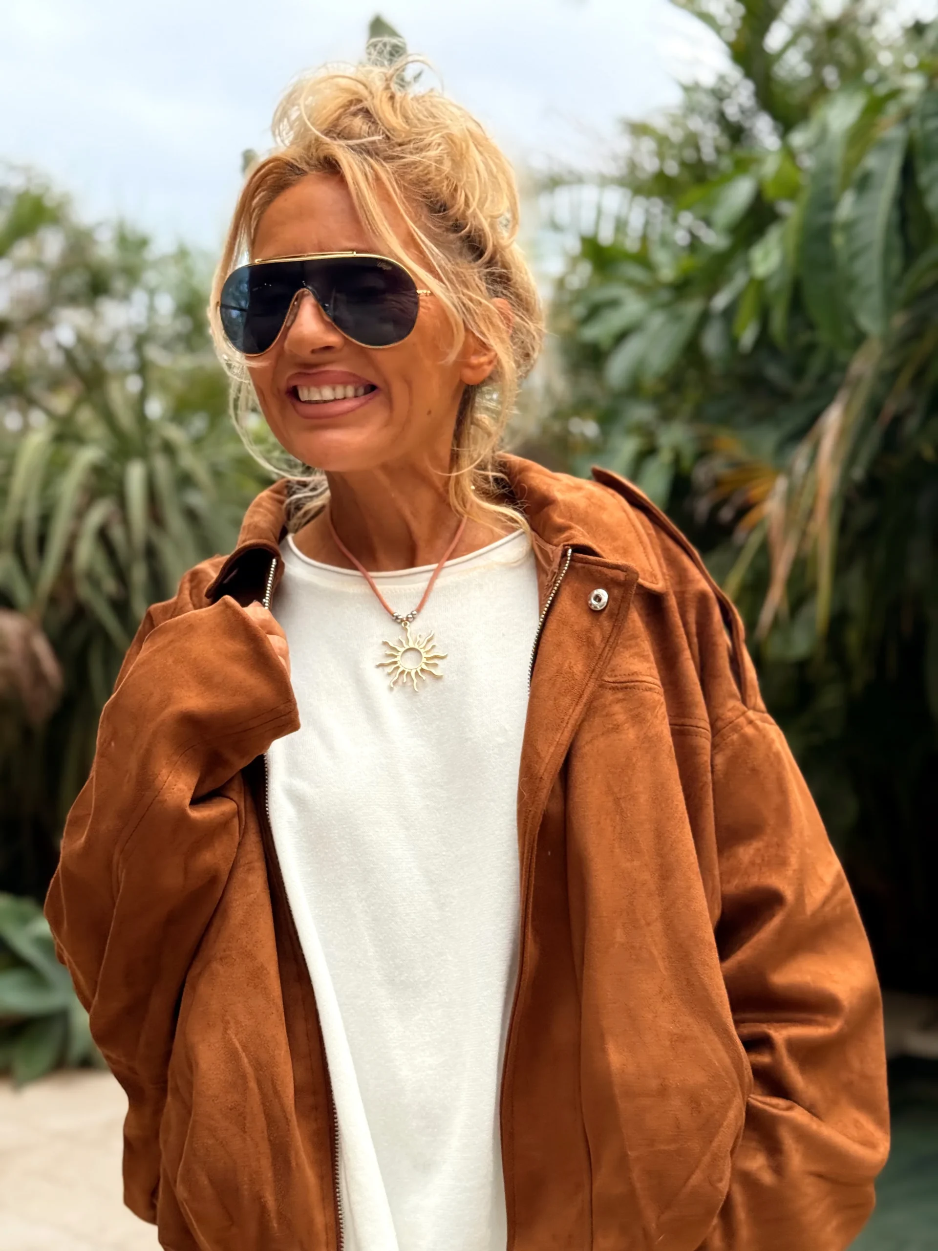 CAZADORA ANTE GUSTAVE CAMEL - Imagen 9