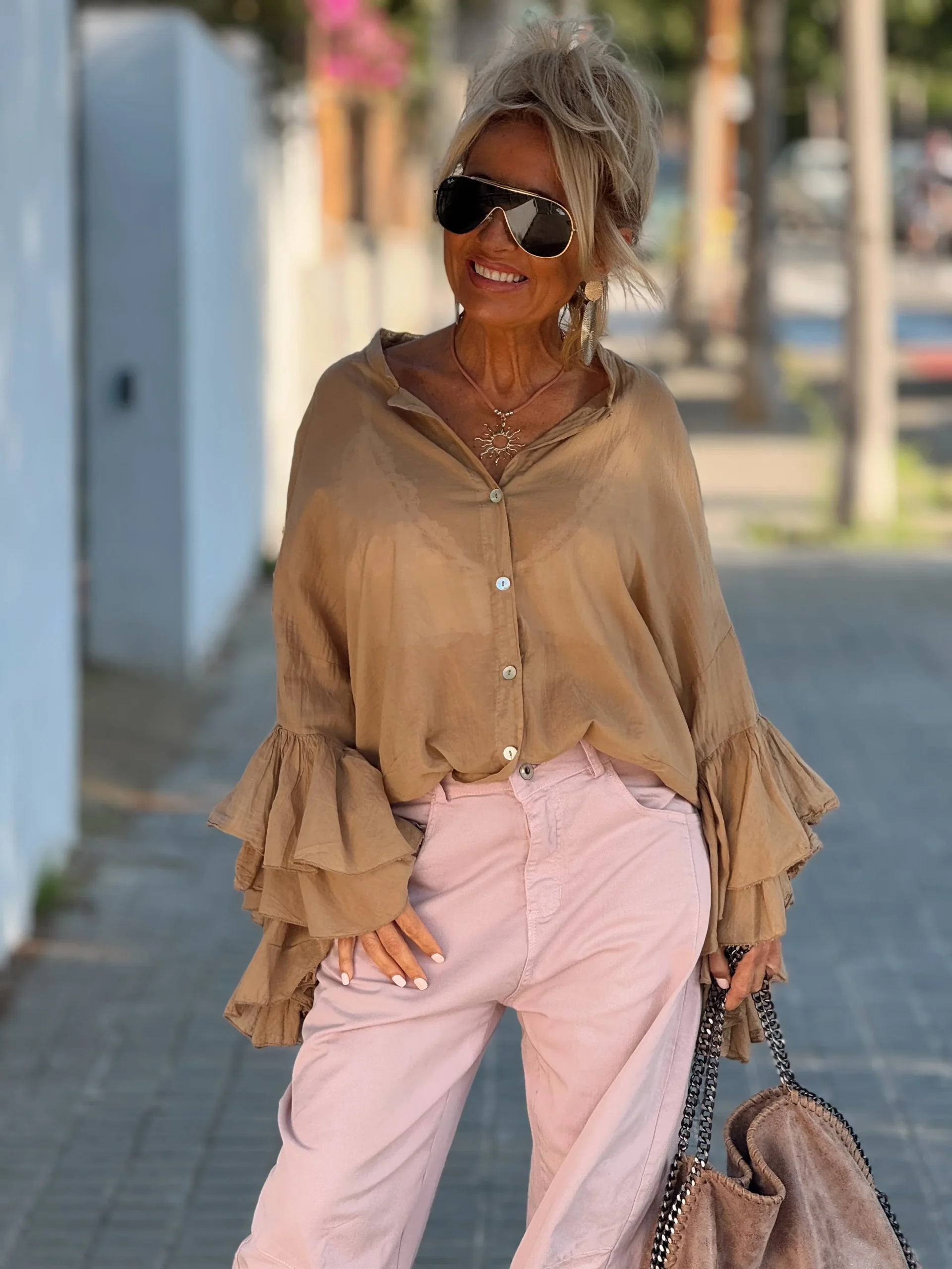 PANTALON TERESA ROSA - Imagen 6