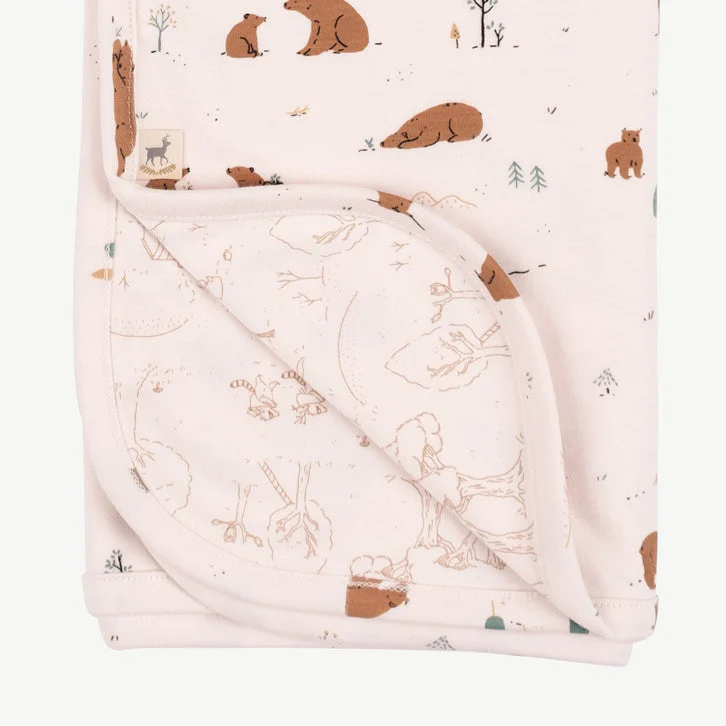 Manta reversible 'forester bears' pearl - Imagen 4