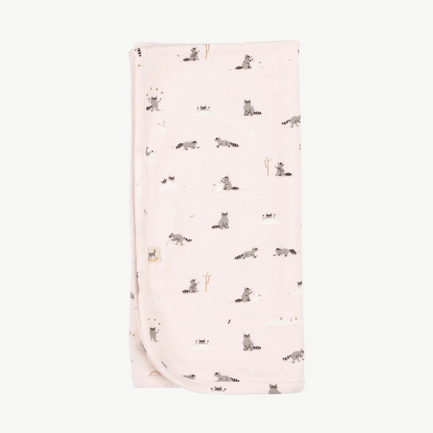 Manta reversible 'frolicsome raccoons' pearl