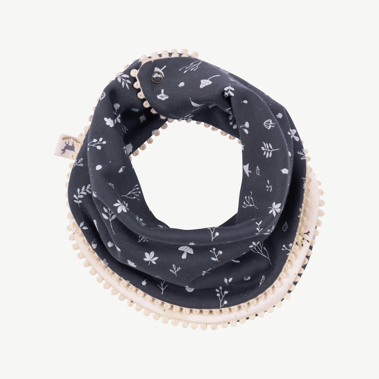 Bandana reversible 'frolicsome raccoons' sea salt - Imagen 3