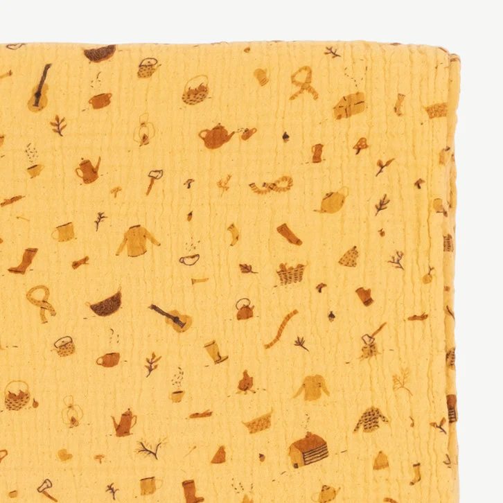 Manta 'winter essentials' cornsilk - Imagen 4