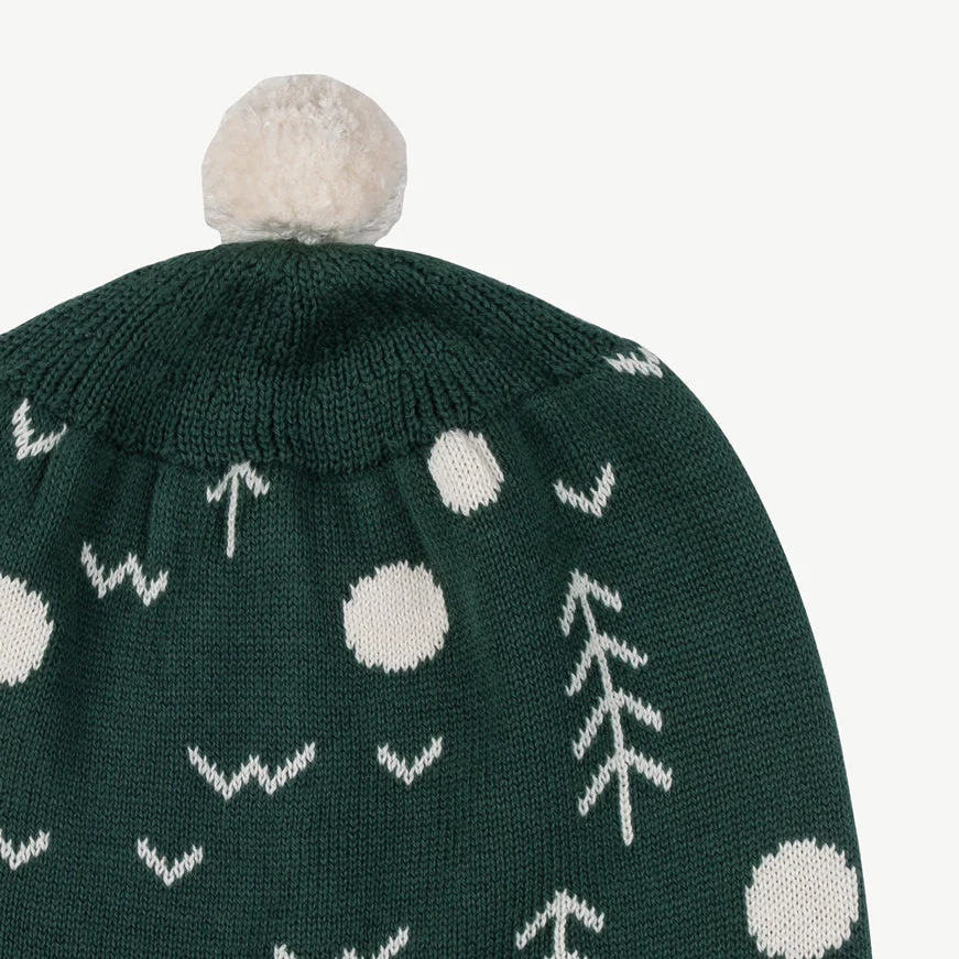 Gorro tejido 'the woods' forest green - Imagen 3