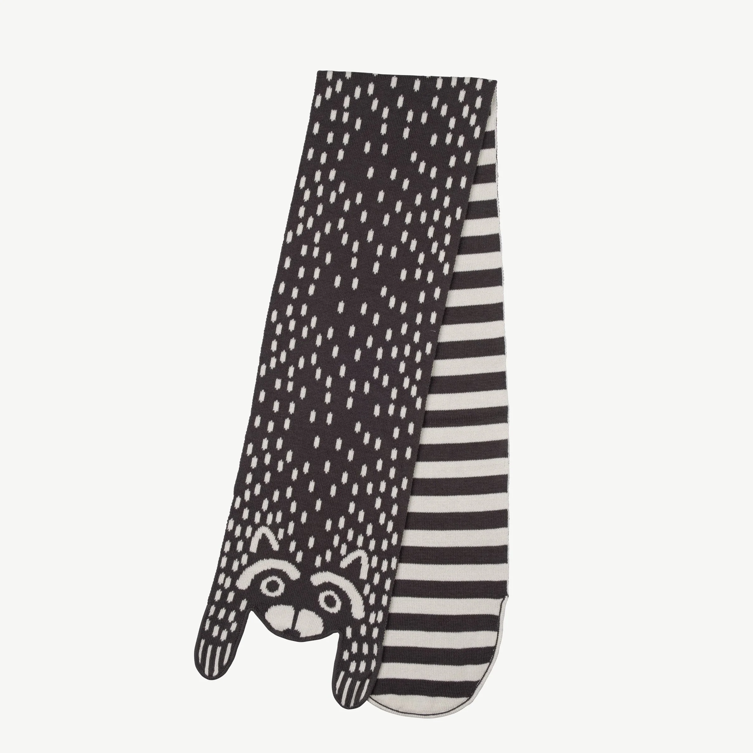 Bufanda tejida 'amazed racoon' dark shadow - Imagen 4