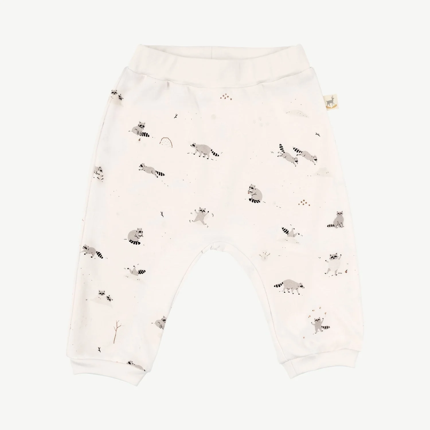 Pantalón 'frolicsome raccoons' sea salt