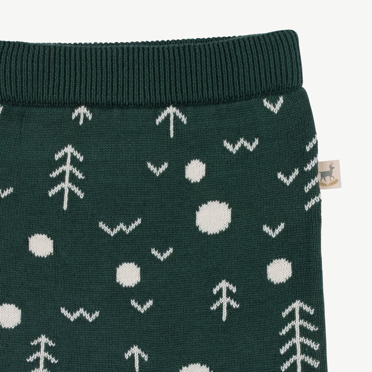 Pantalon tejido 'the woods' forest green - Imagen 3