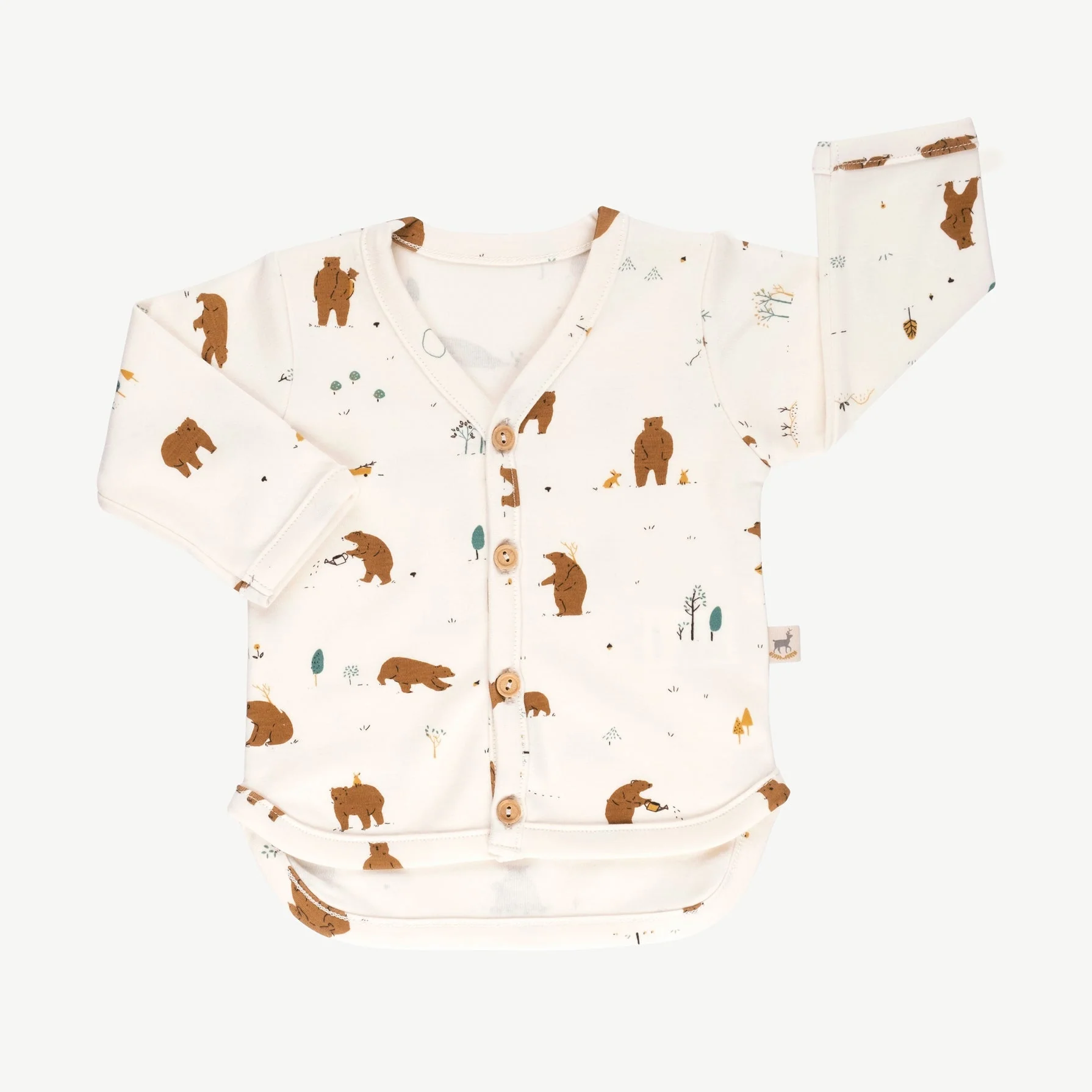 Cardigan 'forester bears' sea salt