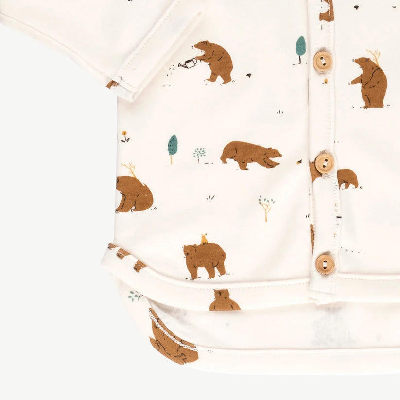 Cardigan 'forester bears' sea salt - Imagen 5