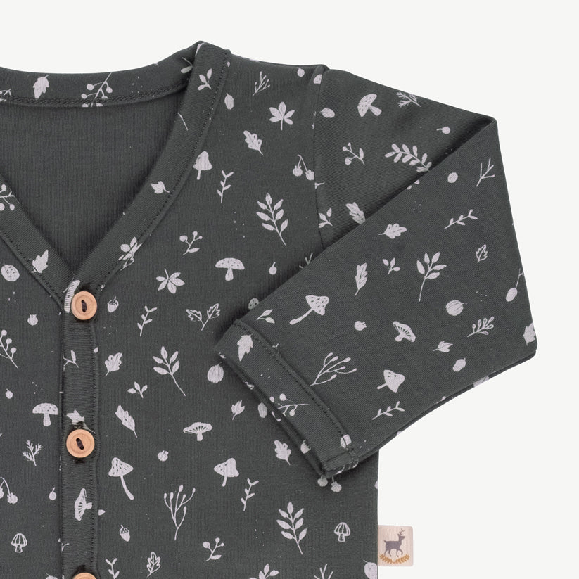 Cardigan 'woodland flora' dark shadow - Imagen 4