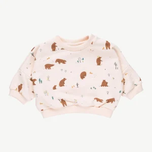 Sweatshirt 'forester bears' pearl