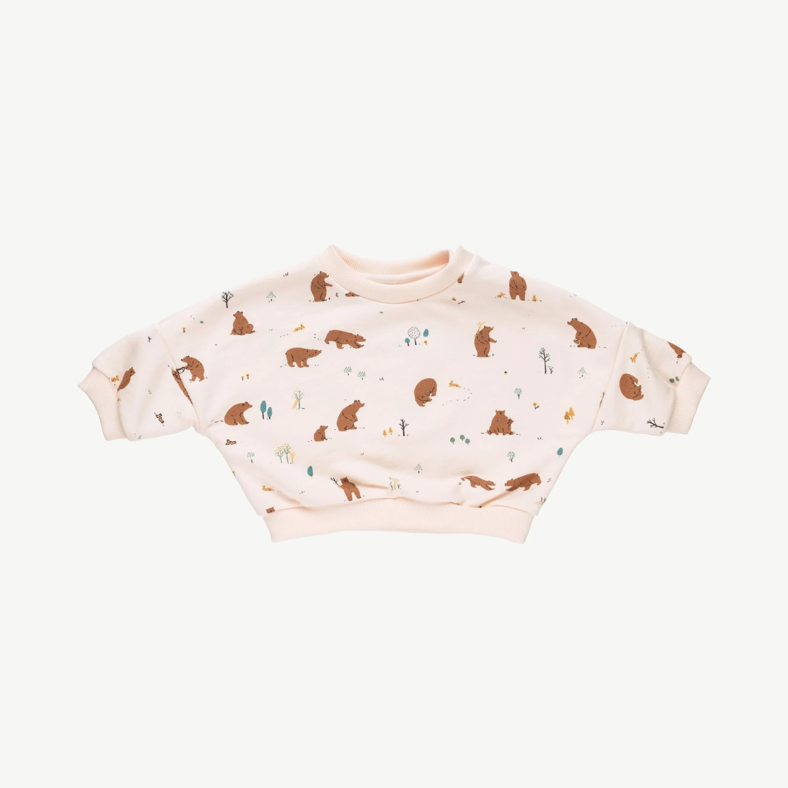 Sweatshirt 'forester bears' pearl - Imagen 3
