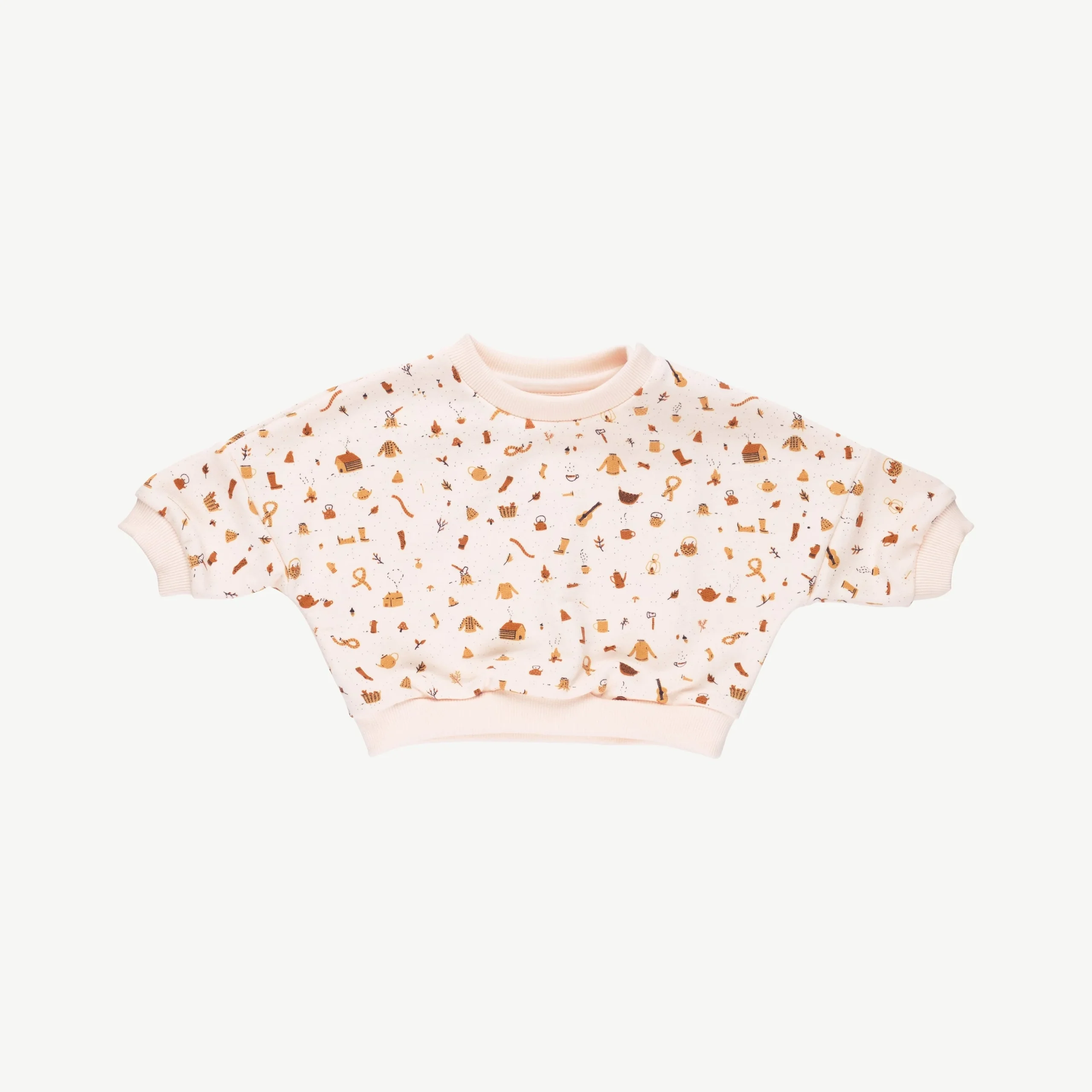 Sweatshirt 'winter essentials' pearl - Imagen 3