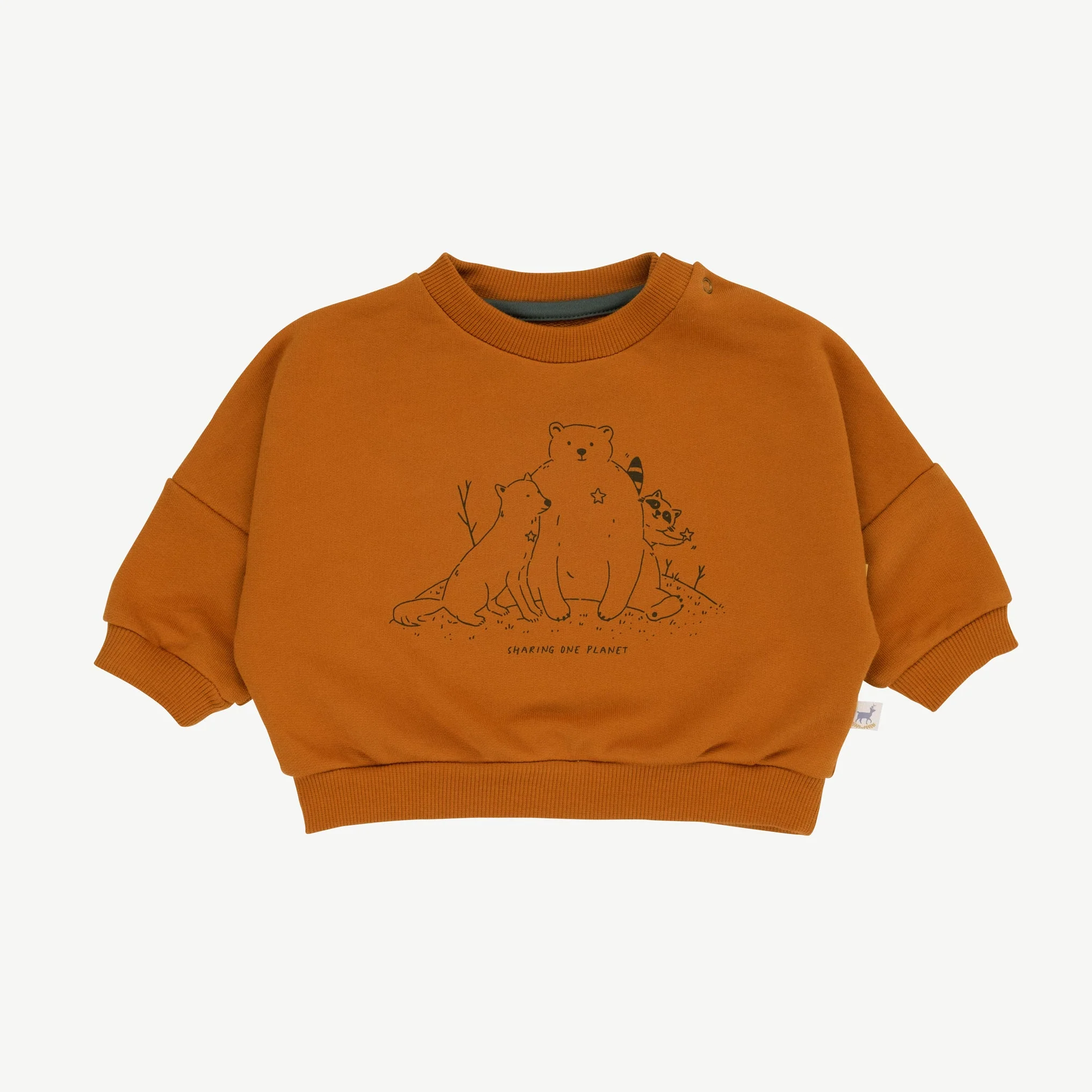 Sweatshirt 'furry rangers' sugar almond