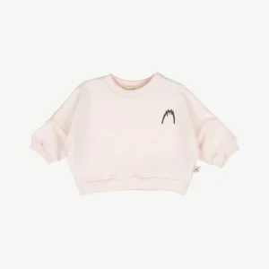 Sweatshirt 'tiny paw' pearl