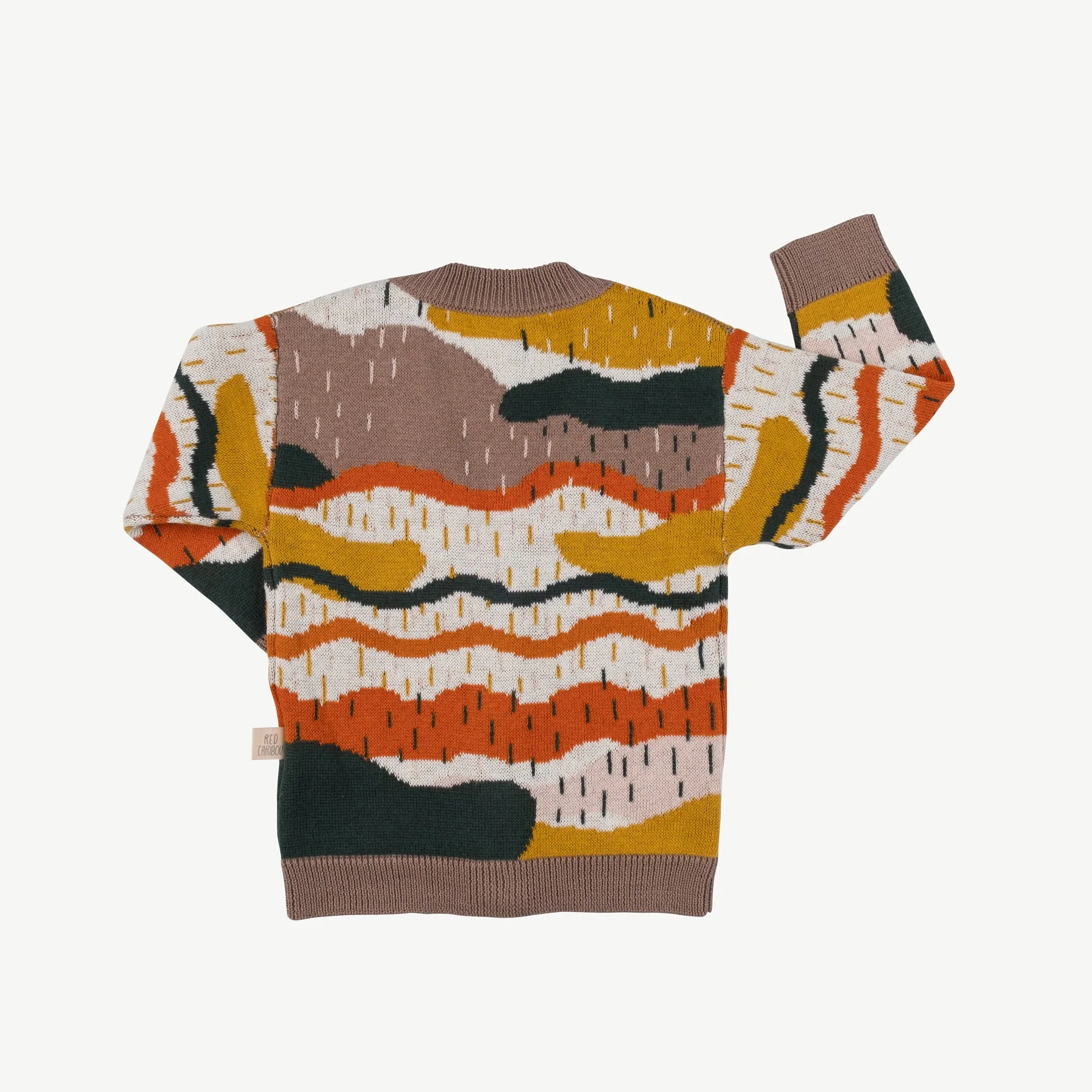 Cardigan tejido 'redwoods' light taupe - Imagen 3