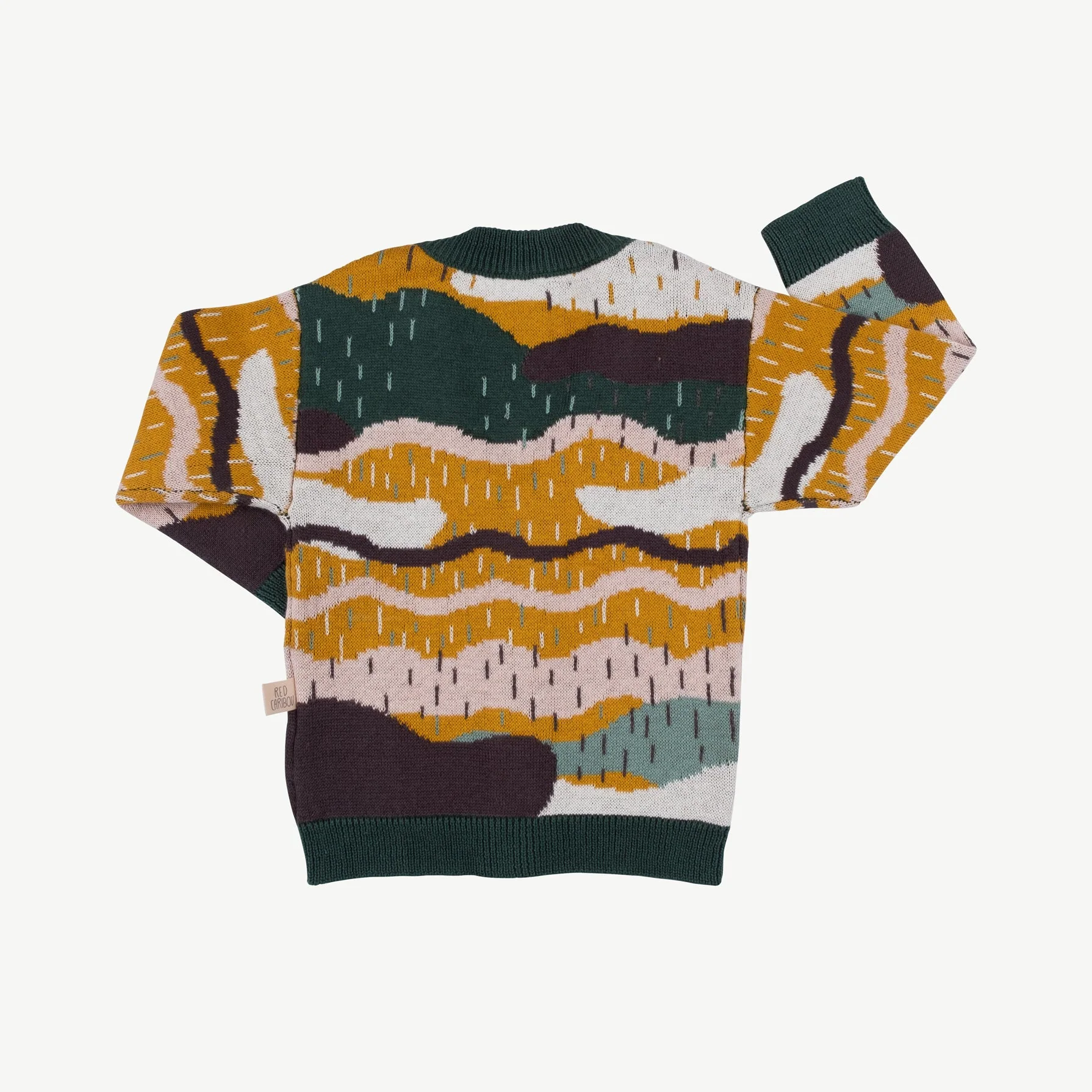 Cardigan tejido 'redwoods' forest green - Imagen 4