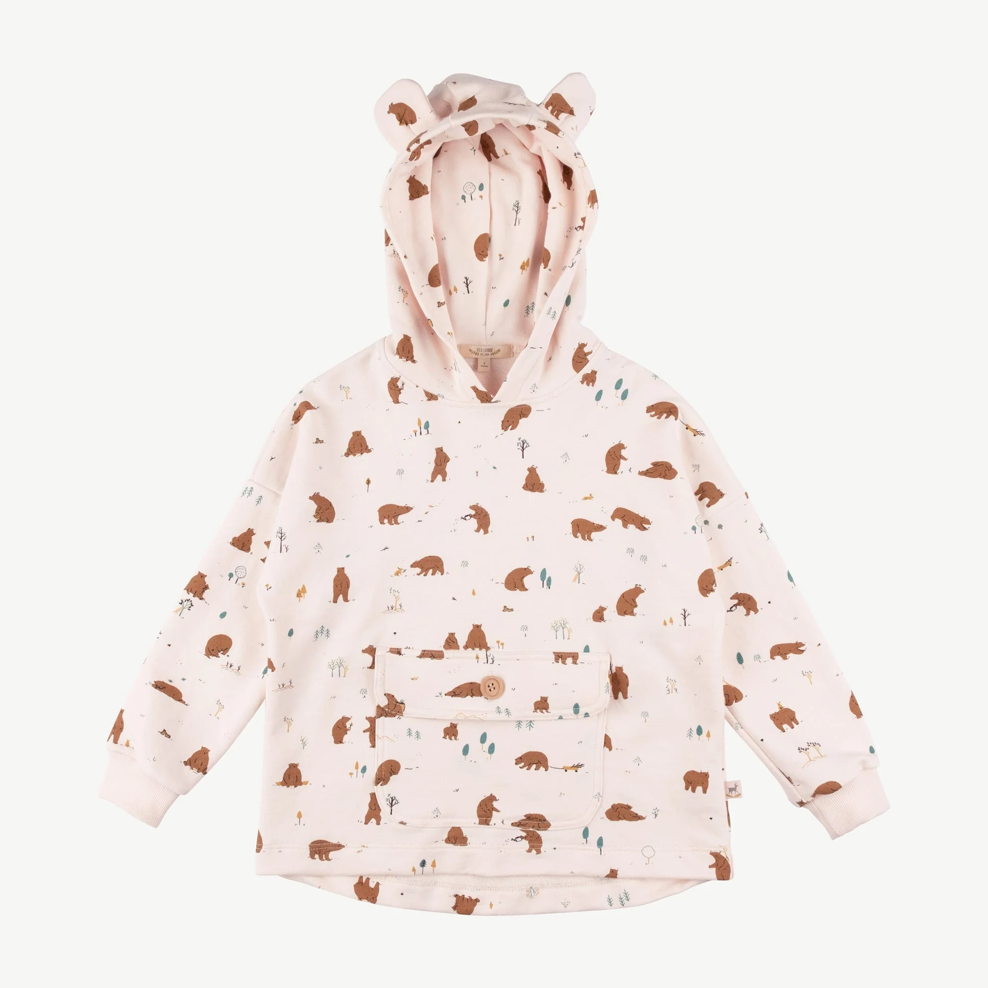 Sweatshirt con capucha 'forester bears' pearl