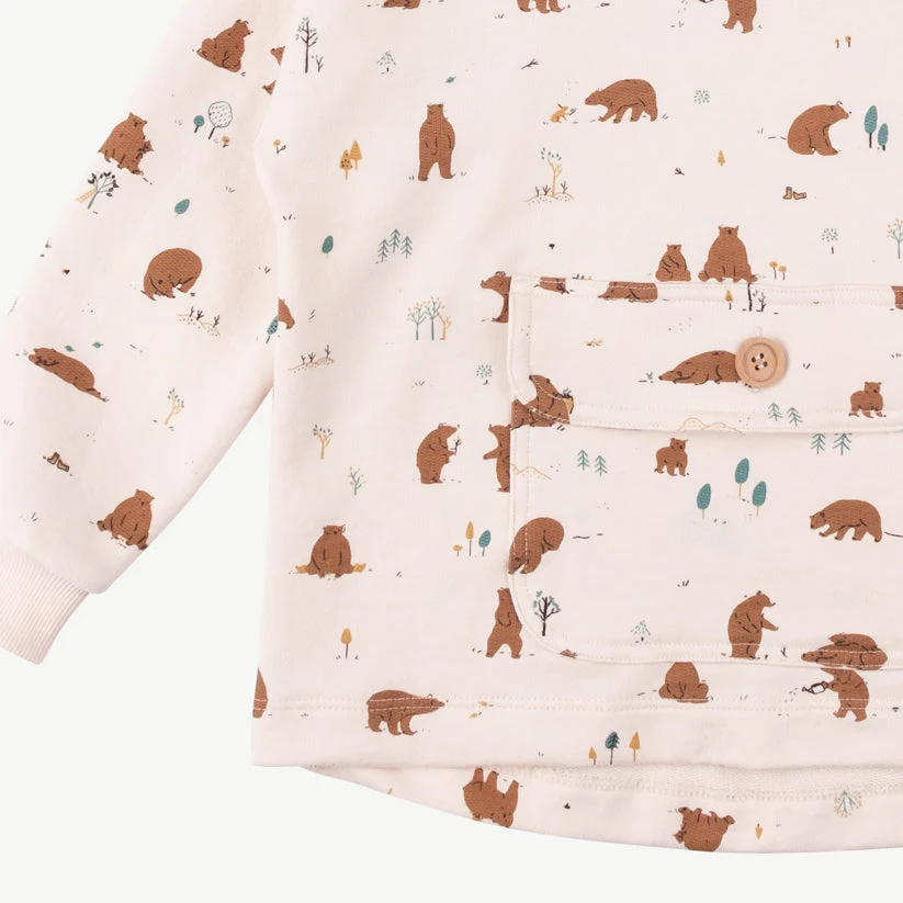 Sweatshirt con capucha 'forester bears' pearl - Imagen 5