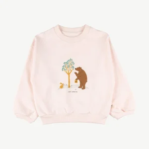 Sweatshirt 'keep growing' pearl