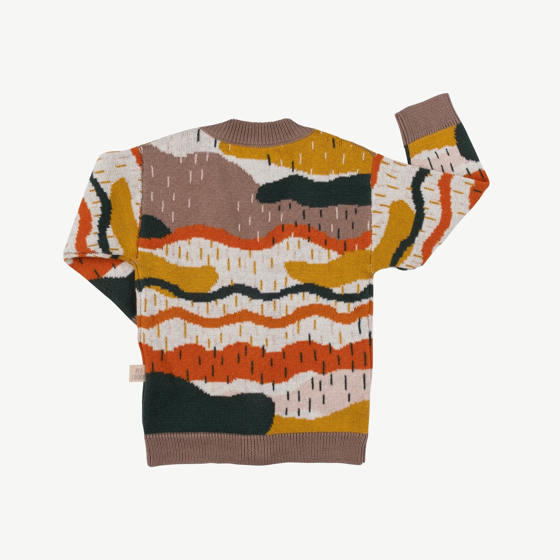 Cardigan tejido 'redwoods' light taupe - Imagen 7