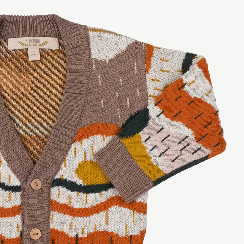 Cardigan tejido 'redwoods' light taupe - Imagen 8