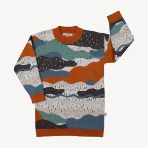 Suéter oversized tejido 'redwoods' sugar almond