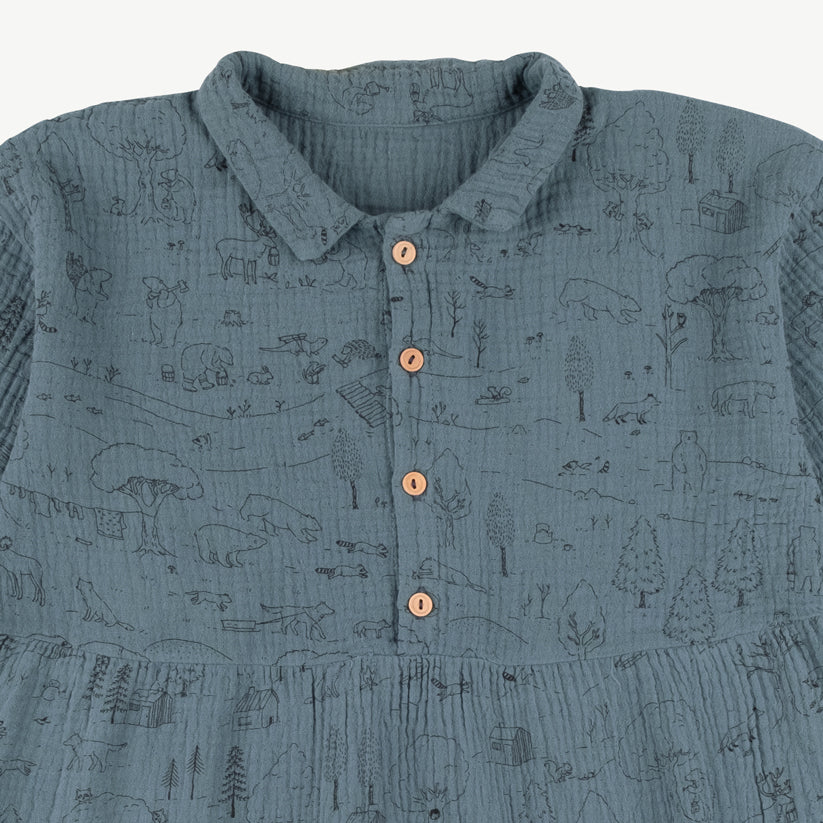 Vestido 'the story' blue mirage - Imagen 3