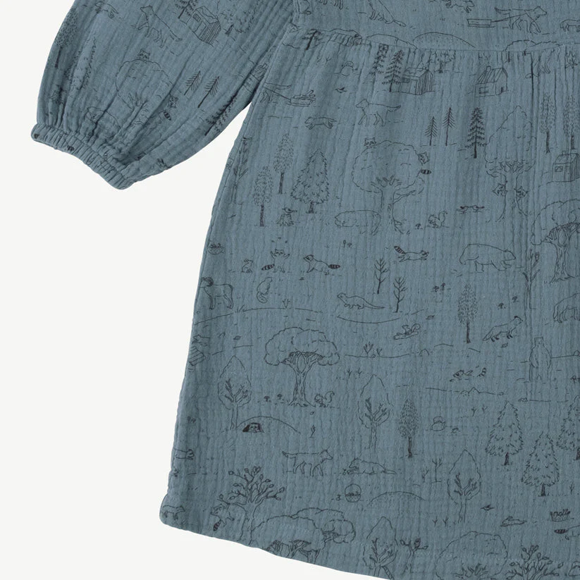 Vestido 'the story' blue mirage - Imagen 4