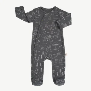 Enterizo con pies 'the story' dark shadow