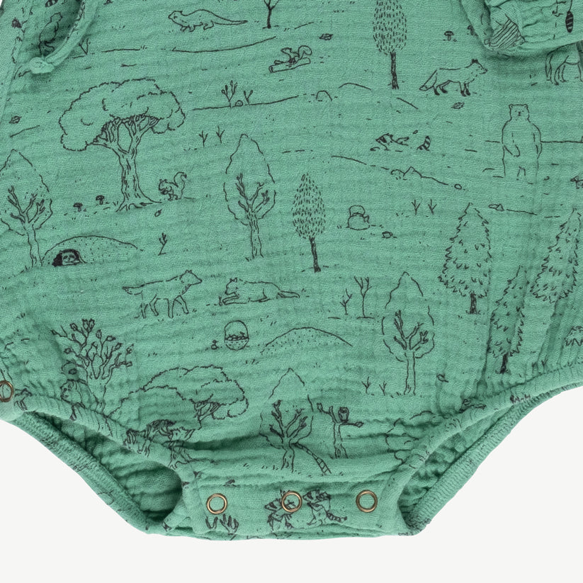 Body kimono 'the story' malachite green - Imagen 5