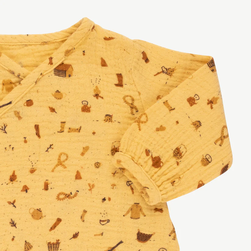 Body kimono 'winter essentials' cornsilk - Imagen 6