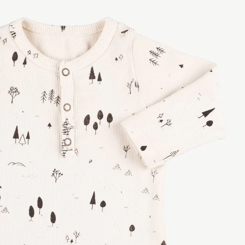 Polo henley 'the woods' ivory - Imagen 4