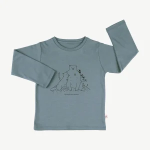 Polo 'furry rangers' blue mirage