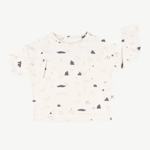 Polo oversized 'guardian wolves' sea salt