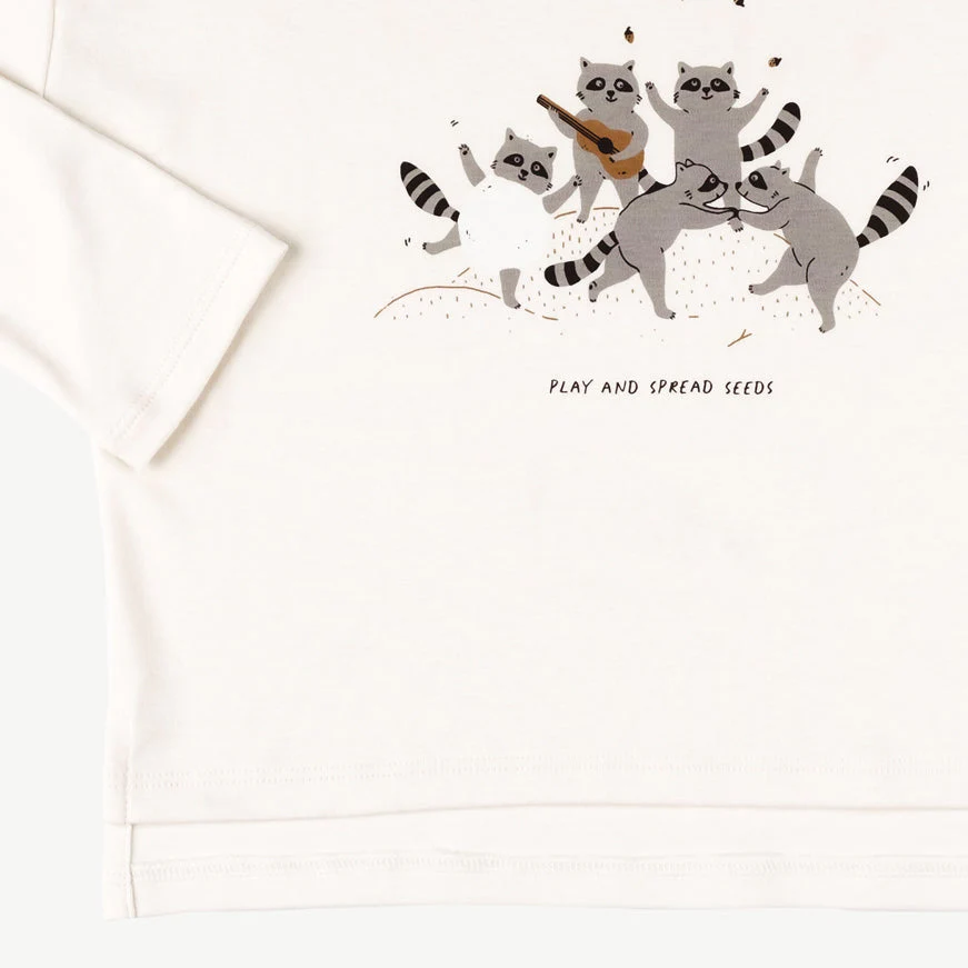 Polo oversized 'play and spread seeds' sea salt - Imagen 4