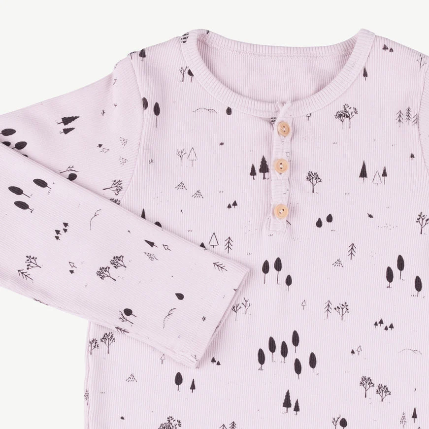 Polo henley 'the woods' orchid ice - Imagen 3