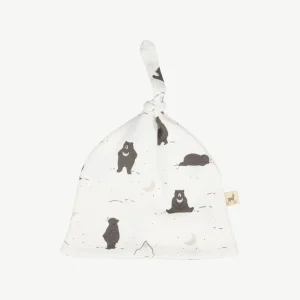 Gorro 'magic moonbear' ecowhite