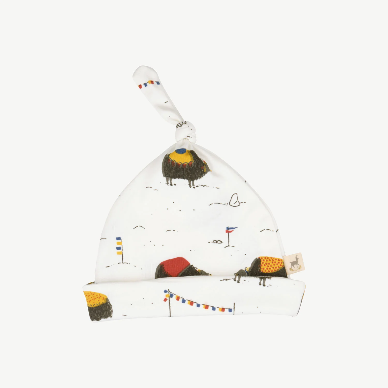 Gorro 'yak's journey' ecowhite - Imagen 3