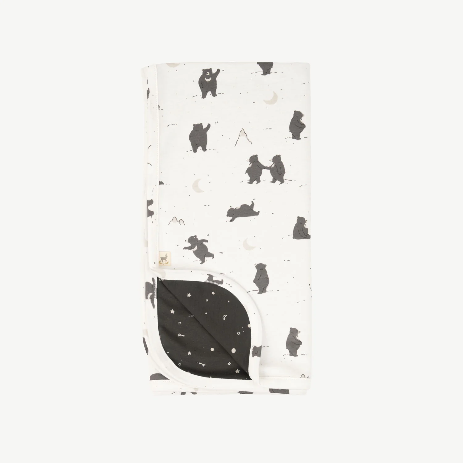 Manta reversible 'magic moonbear' ecowhite - Imagen 3