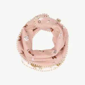 Bandana reversible 'camping gear' peach whip