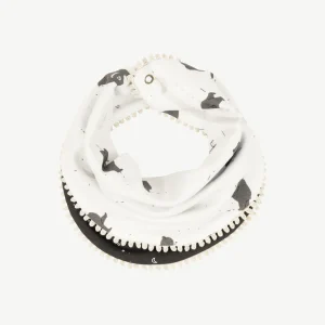 Bandana reversible 'magic moonbear' ecowhite