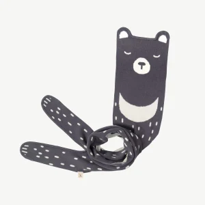 Bufanda tejida 'guided by the moon' multi charcoal gray