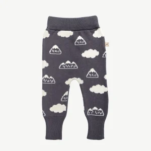 Pantalón tejido 'mountain's view' charcoal gray