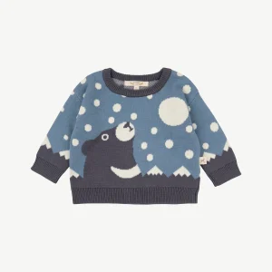 Chompa tejida 'guided by the moon' multi blue mirage