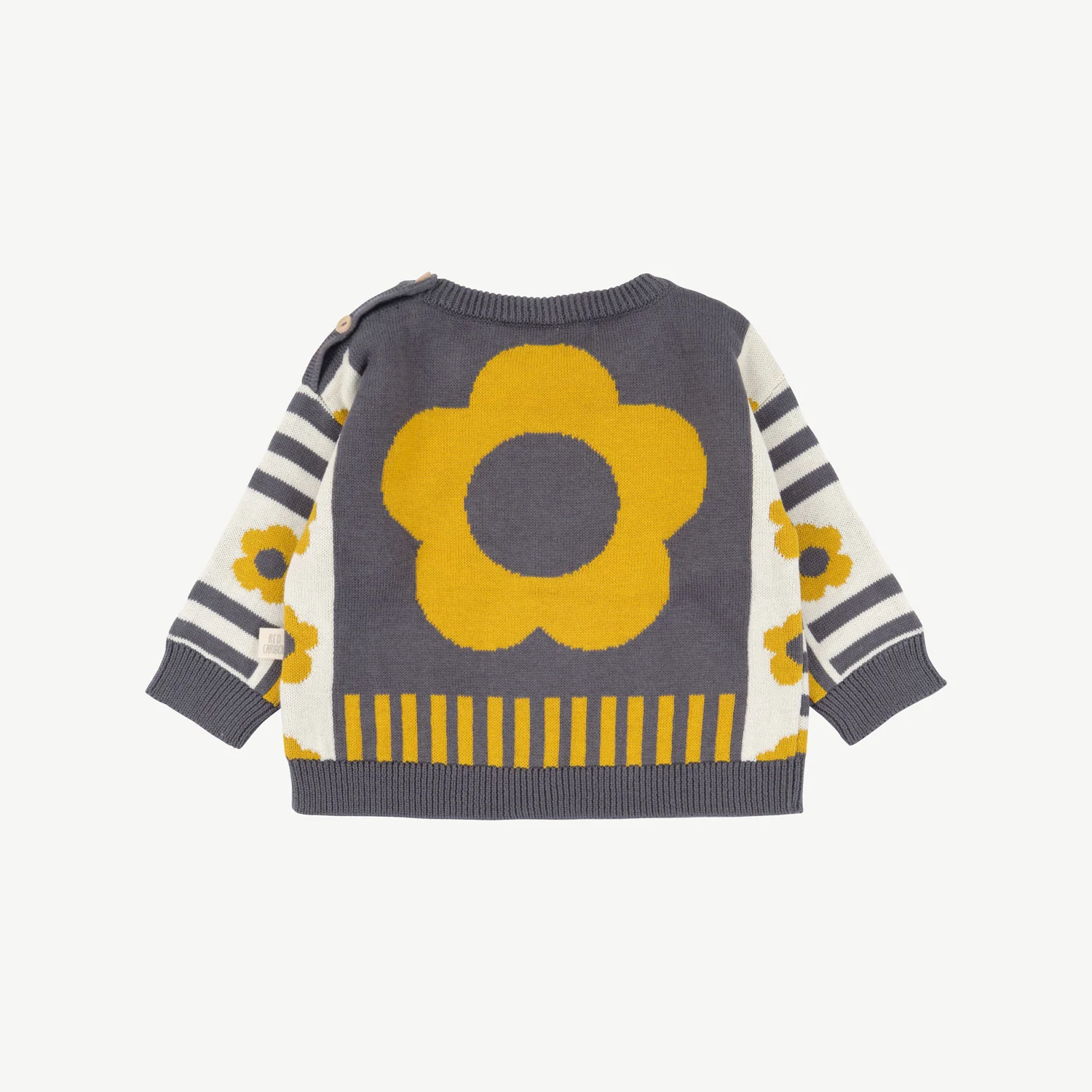 Chompa tejida 'steady yak' multi charcoal gray - Imagen 3