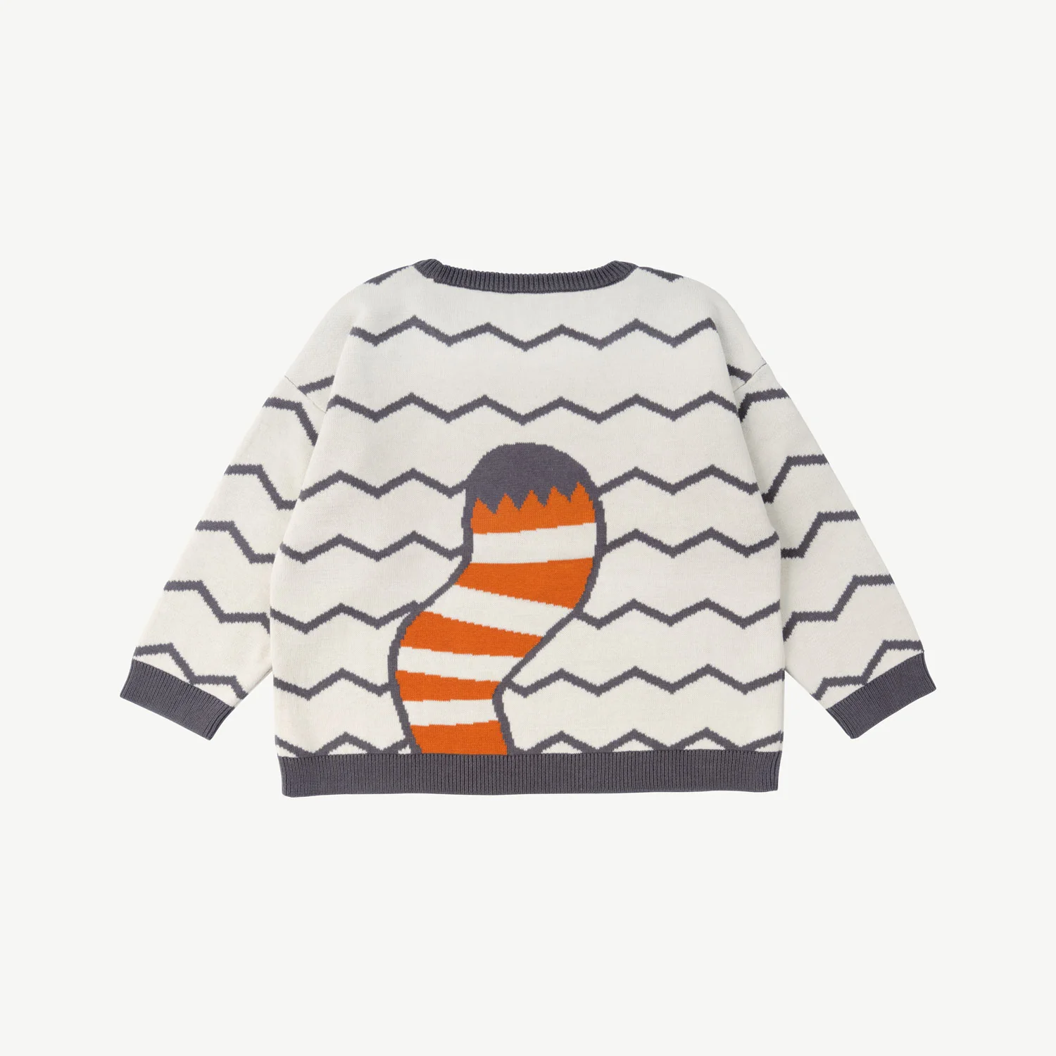 Chompa tejida 'grr panda' multi charcoal gray - Imagen 3